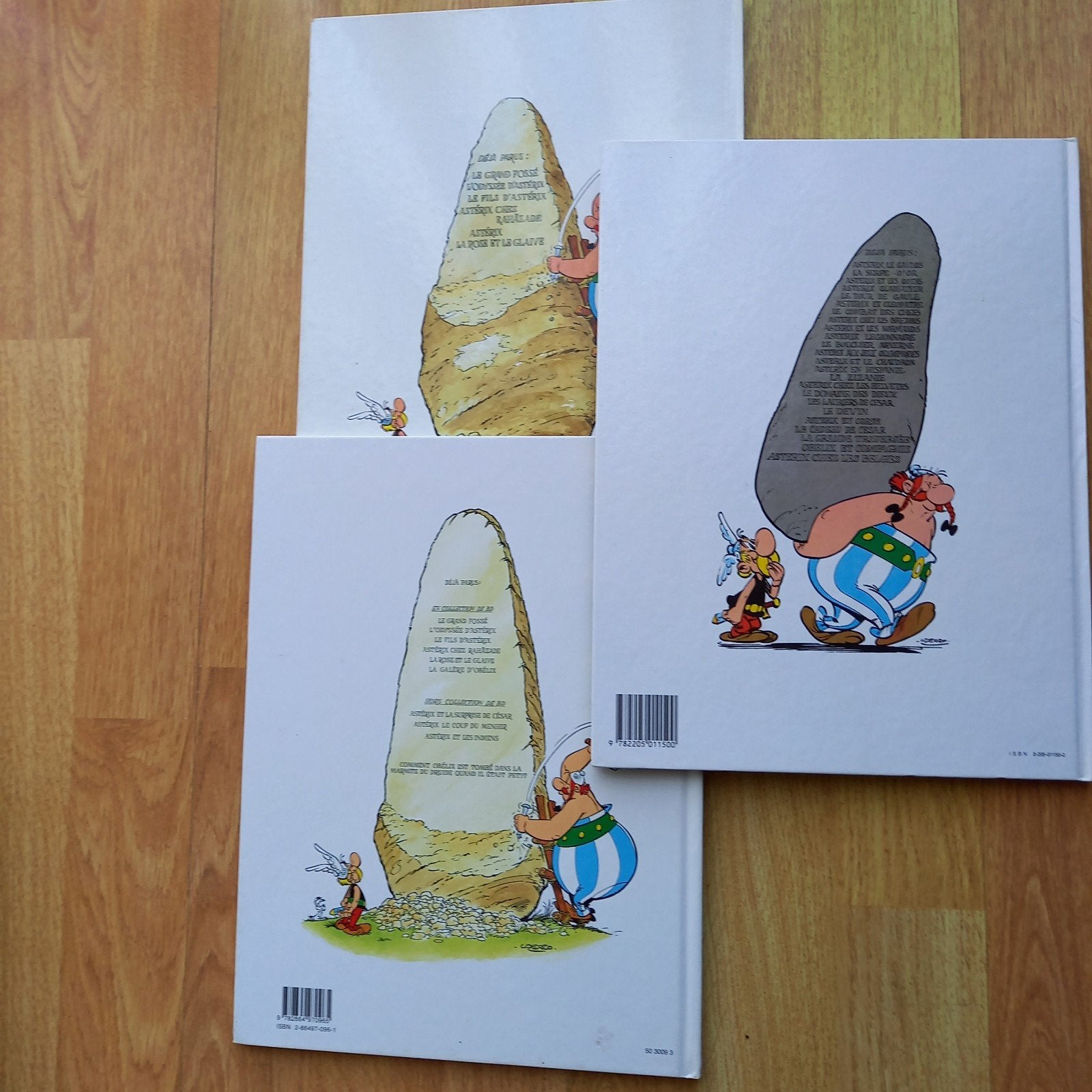 3 GEKARTONEERDE ASTERIXSTRIPS, Boeken, Ophalen of Verzenden
