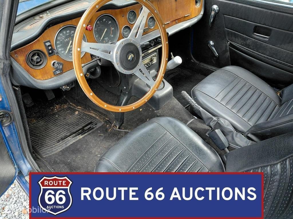 Triumph TR6 | 1976 | Route 66 Auctions, Achat, Entreprise, Boîte manuelle, Triumph