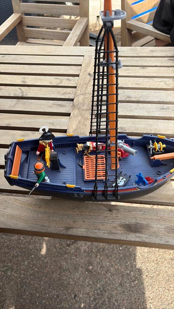 Playmobil piratenboot, Ophalen, Gebruikt