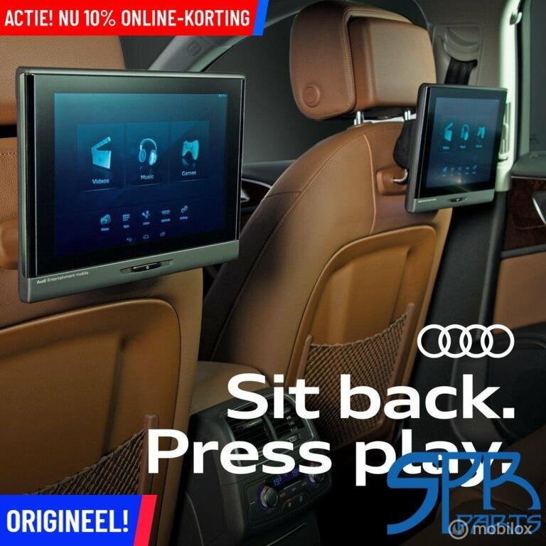AUDI TV SCHERM SET 2X 10.1 INCH TABLET Houder ENTERTAINMENT, Neuf, Audi, Enlèvement ou Envoi, Audi
