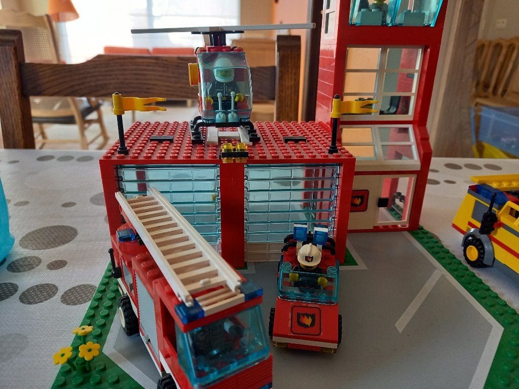 Lego Brandweer, Kinderen en Baby's, Speelgoed | Duplo en Lego, City, Lego, Ophalen of Verzenden, Zo goed als nieuw