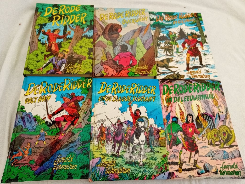 De Rode Ridder  - complete reeks - 10 boeken, Ophalen of Verzenden, Gelezen, Leopold Vermeiren