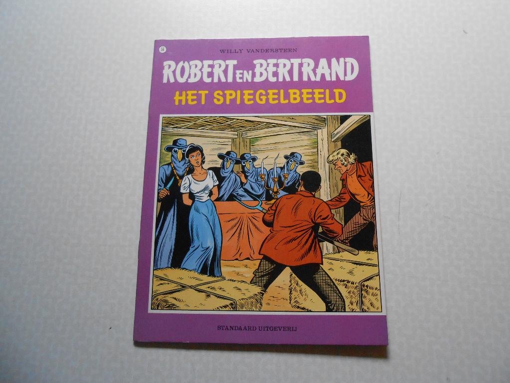Robert en Bertrand 56 Het spiegelbeeld 1984 ste druk., Livres, BD, Neuf, Une BD, Enlèvement ou Envoi
