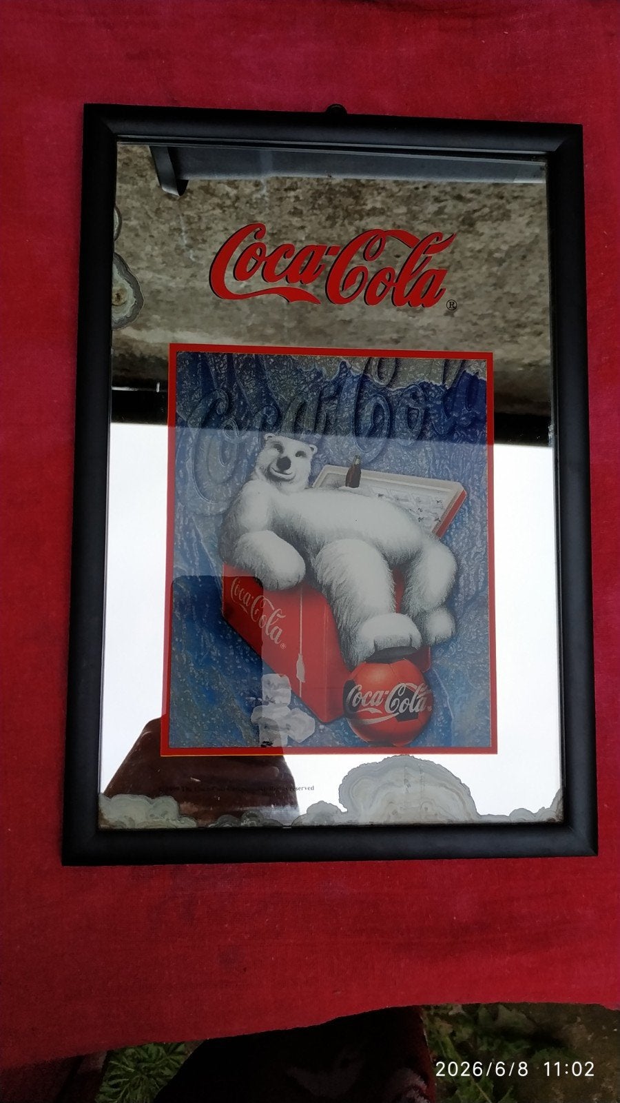 Spiegel Coca Cola, Verzamelen, Ophalen, Gebruikt, Overige typen