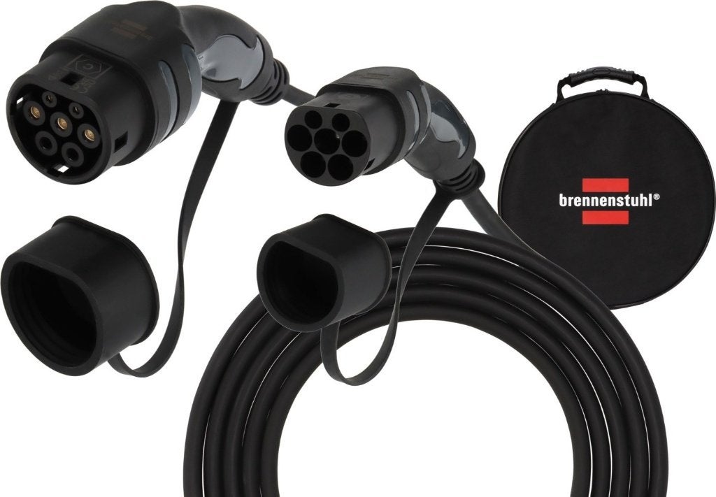 EV type 2 7m laadkabel 22kW  IP55, Verzenden