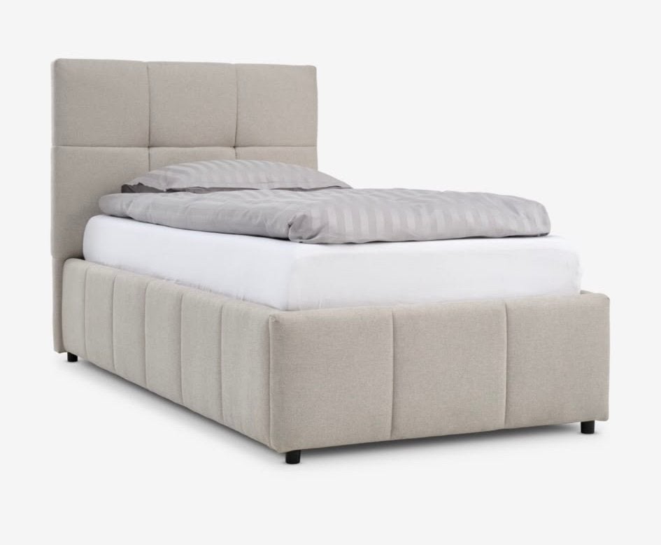 Nieuw JYSK Vemelev bed- nog nieuw in doos, Ophalen, Nieuw, 180 cm of meer, 85 tot 100 cm
