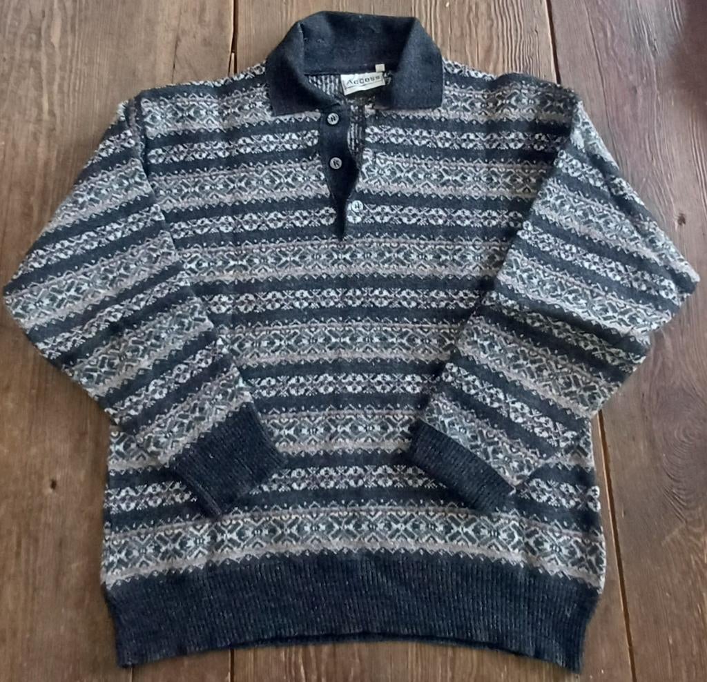 Vintage retro trui maat S, Verzenden, Maat 46 (S) of kleiner