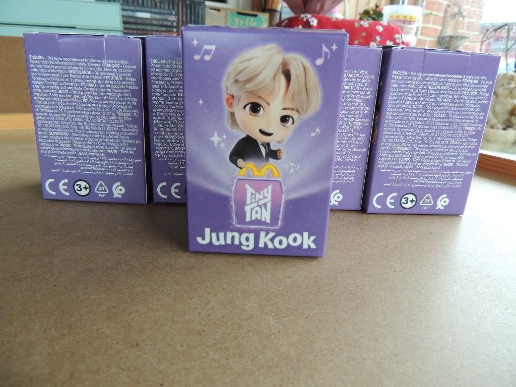 Figurine Tiny Tan - JungKook - McDo, Enlèvement