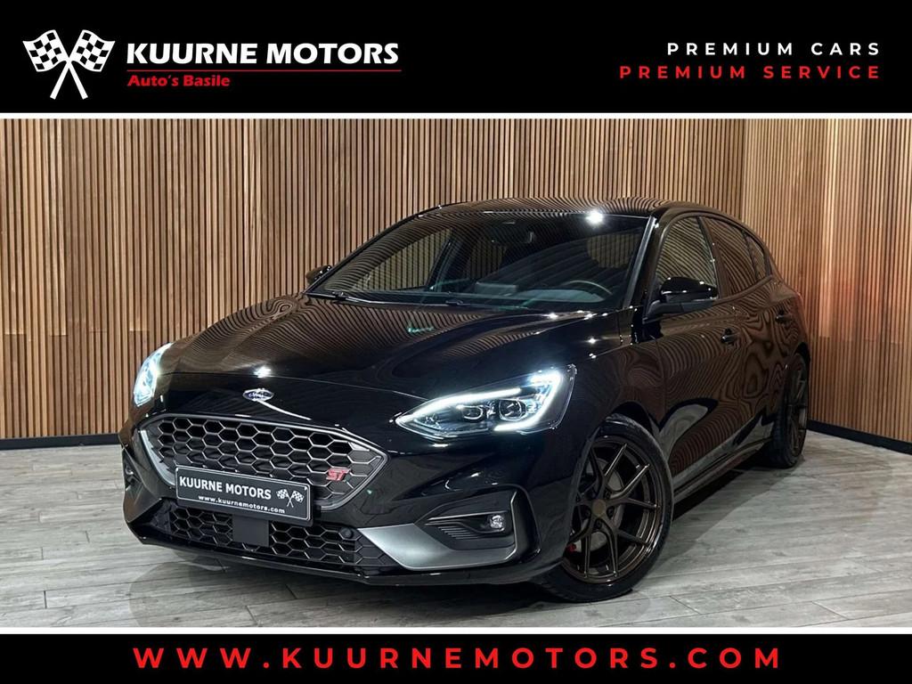 Ford Focus ST 2.3 EcoBoost Acc/Led/Cam/VerwZet *1j garantie*, Focus, Euro 6, Boîte manuelle, Noir