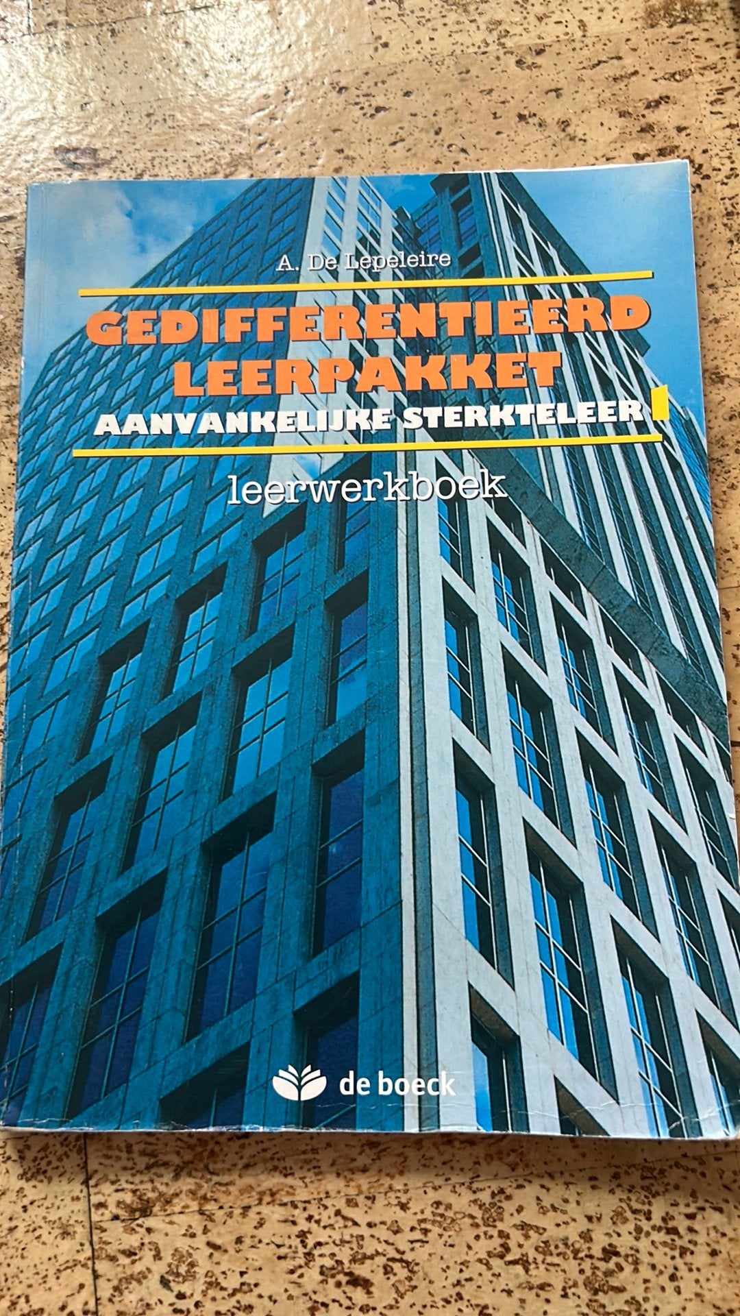 A. De Lepeleire - Leerwerkboek, Enlèvement, Néerlandais, A. De Lepeleire
