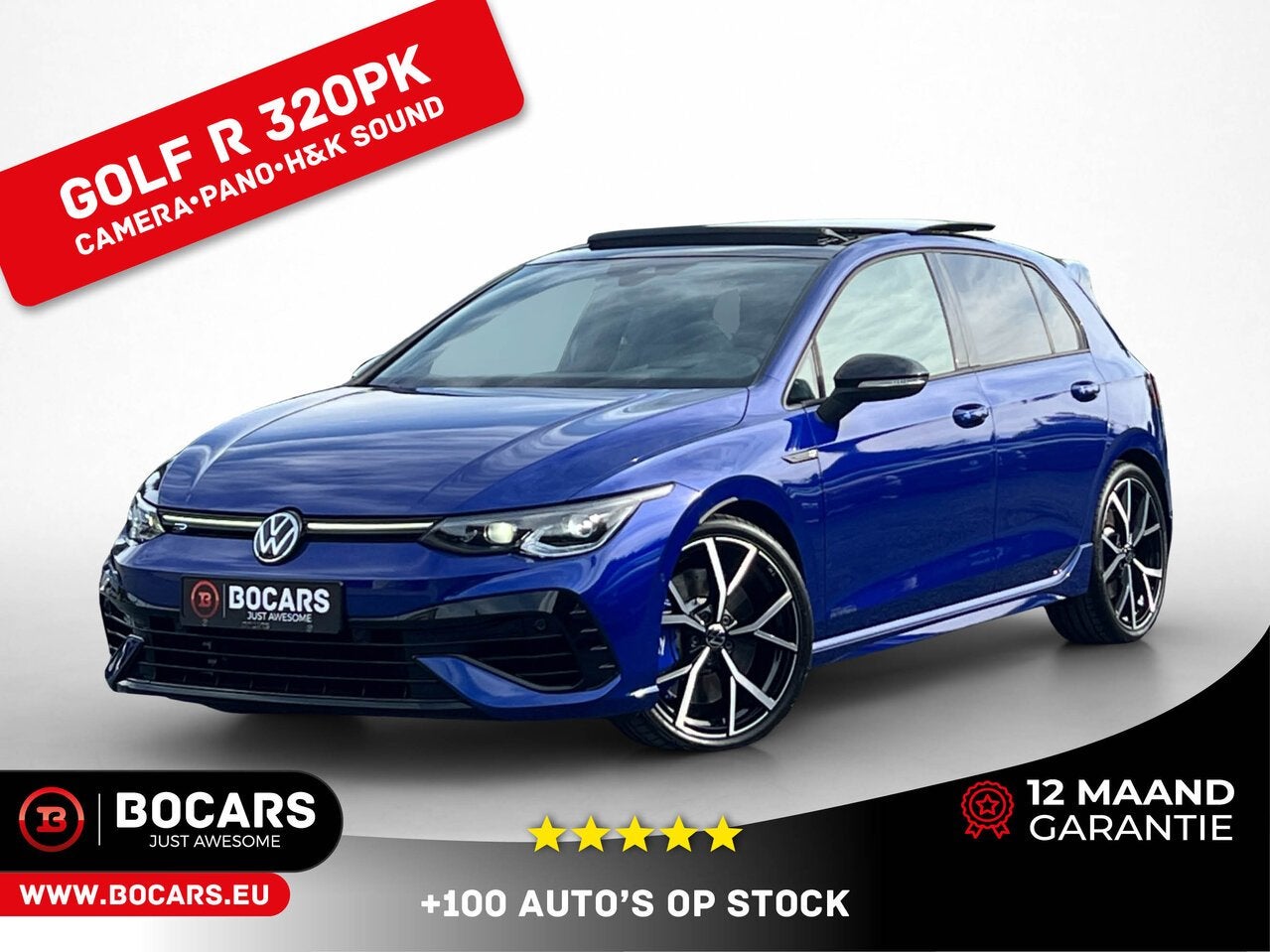 Volkswagen Golf R 8, Auto's, Start-stop-systeem, 4 cilinders, 1984 cc, Bedrijf