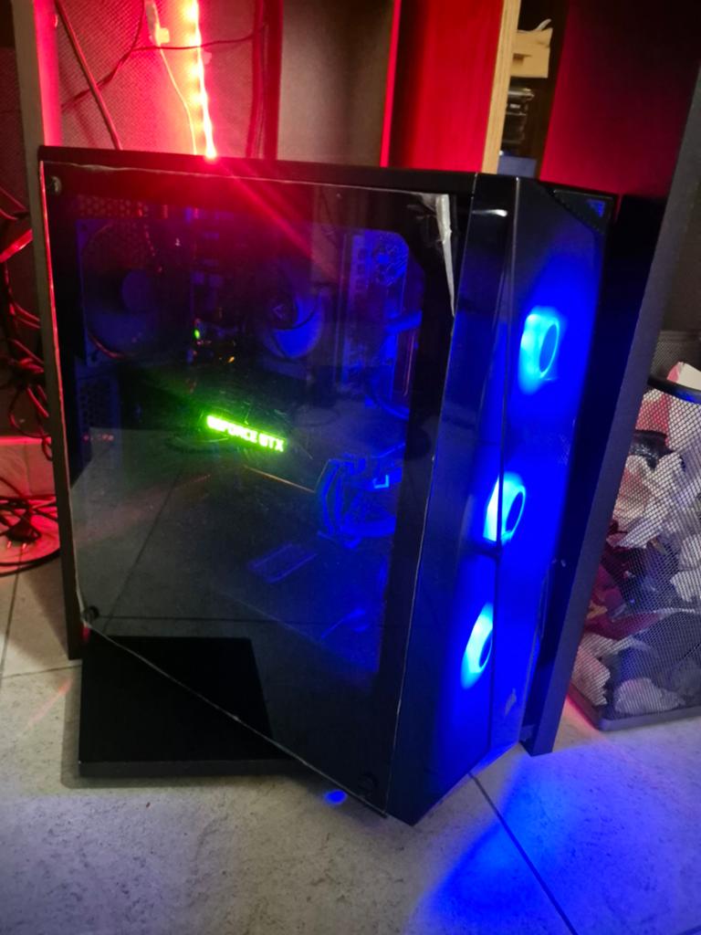 PC Gaming I7 L-10700k/Nvidia GeForce 1070/ SSD480go, Computers en Software, Ophalen, Gebruikt