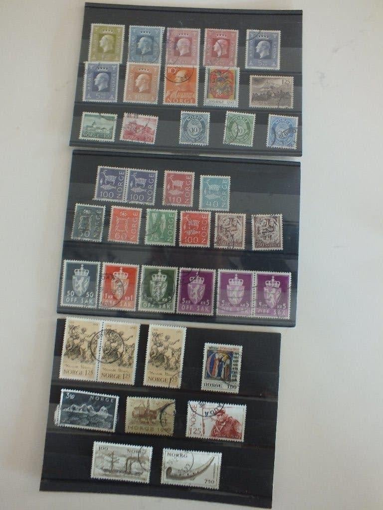 Loto de Norvège estampillé, Enlèvement ou Envoi, Norvège, Affranchi