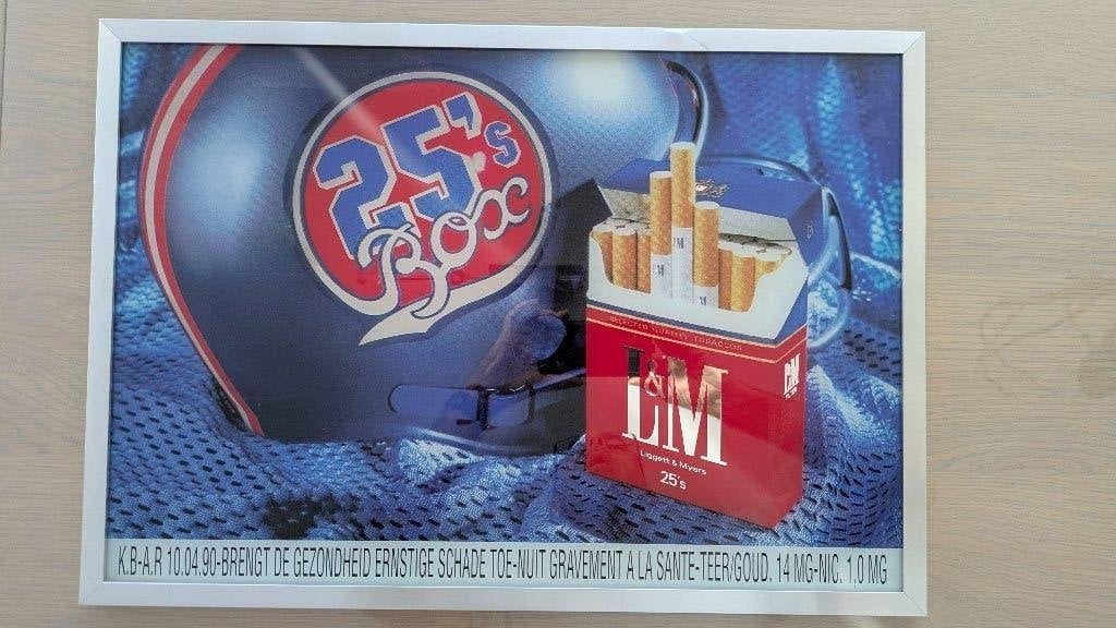 Retro kader L&M Foto, Verzamelen, Ophalen