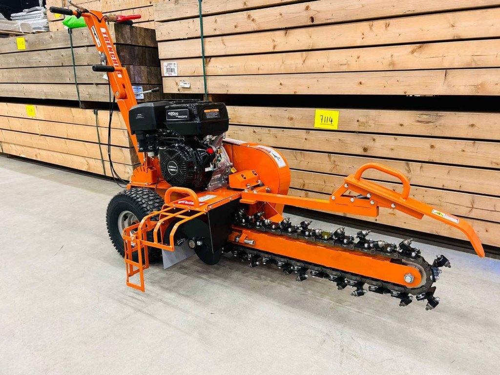 À LOUER : Trancheuse de sol thermique professionnelle 15 CV, Zakelijke goederen, Machines en Bouw | Tuin, Park en Bosbouw, Overige typen