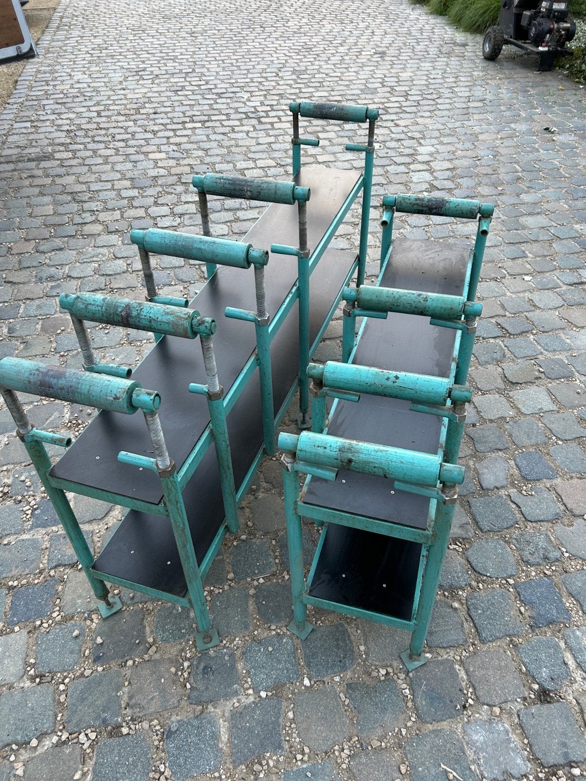 roltafels met 2 legplanken, Doe-het-zelf en Bouw, Ophalen, Zaag