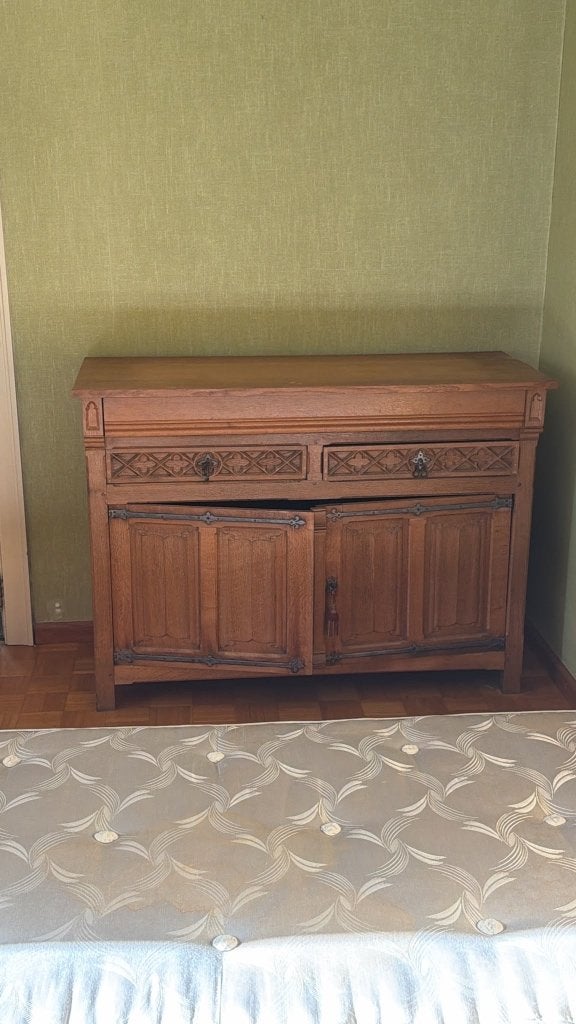 Antieken kast commode, Ophalen