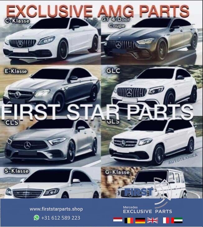 MB W117 CLA Facelift Bumper UPGRADE 2018 + spuiten + montage, Utilisé, -, Avant, -