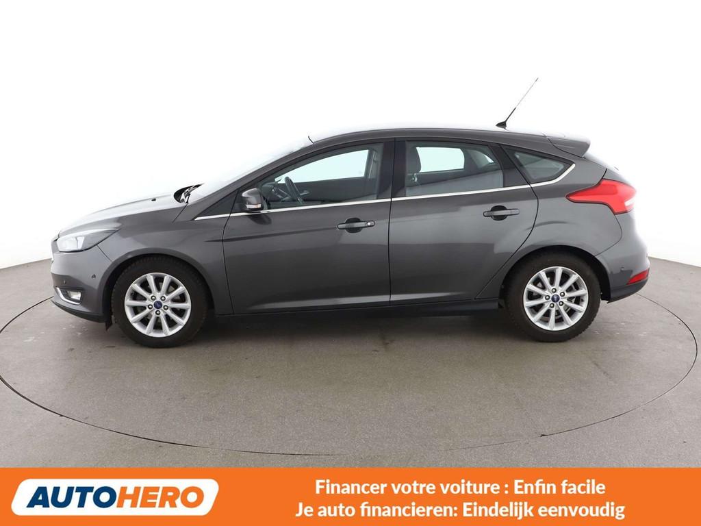 Ford Focus 1.0 EcoBoost Titanium (bj 2016), Auto's, Stof, USB, Zilver of Grijs, https://public.car-pass.be/vhr/5b221dee-94a9-4afe-ade6-e8dee57ee4d7