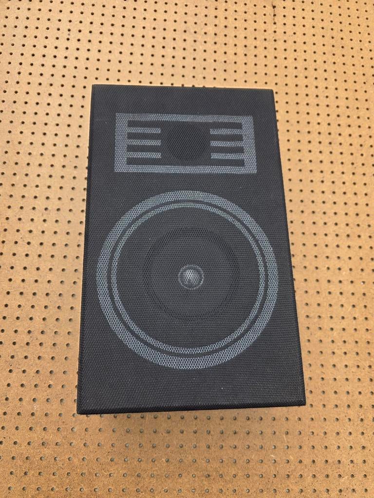 Vintage Realistic speaker wand decor retro 70s, Audio, Tv en Foto, Overige merken, Gebruikt, Overige typen, Ophalen of Verzenden