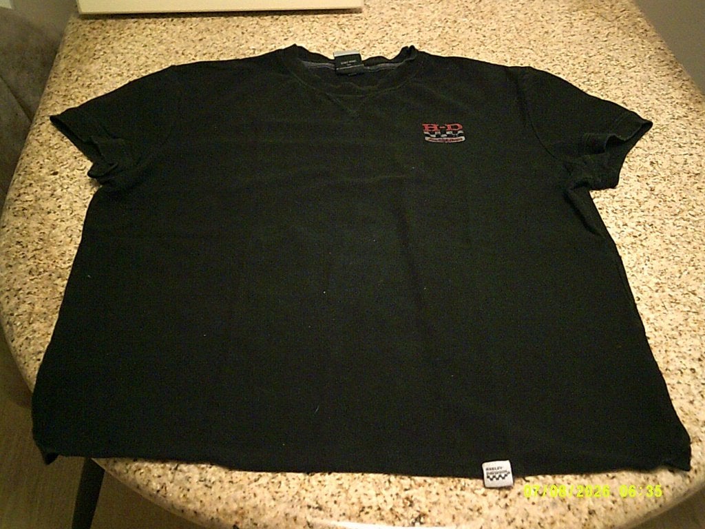 Harley Davidson Racing Team T shirt( XL-Zwart), Motoren, Kleding | Motorkleding, Heren, Ophalen of Verzenden, Tweedehands, Harley-Davidson