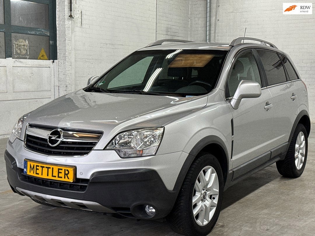 Opel Antara 2.4-16V Temptation | Cruise control | Stoelverwa, Autos, Argent ou Gris, Achat, Capteur de stationnement, Entreprise