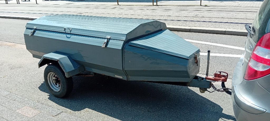 Gesloten bagage aanhangwagen, Auto diversen, Aanhangers en Bagagewagens, Gebruikt, Ophalen