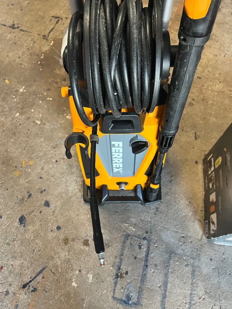 Karcher 170 bar+enrouleur, Enlèvement ou Envoi, Utilisé, Essence, Avec arrêt et démarrage automatiques
