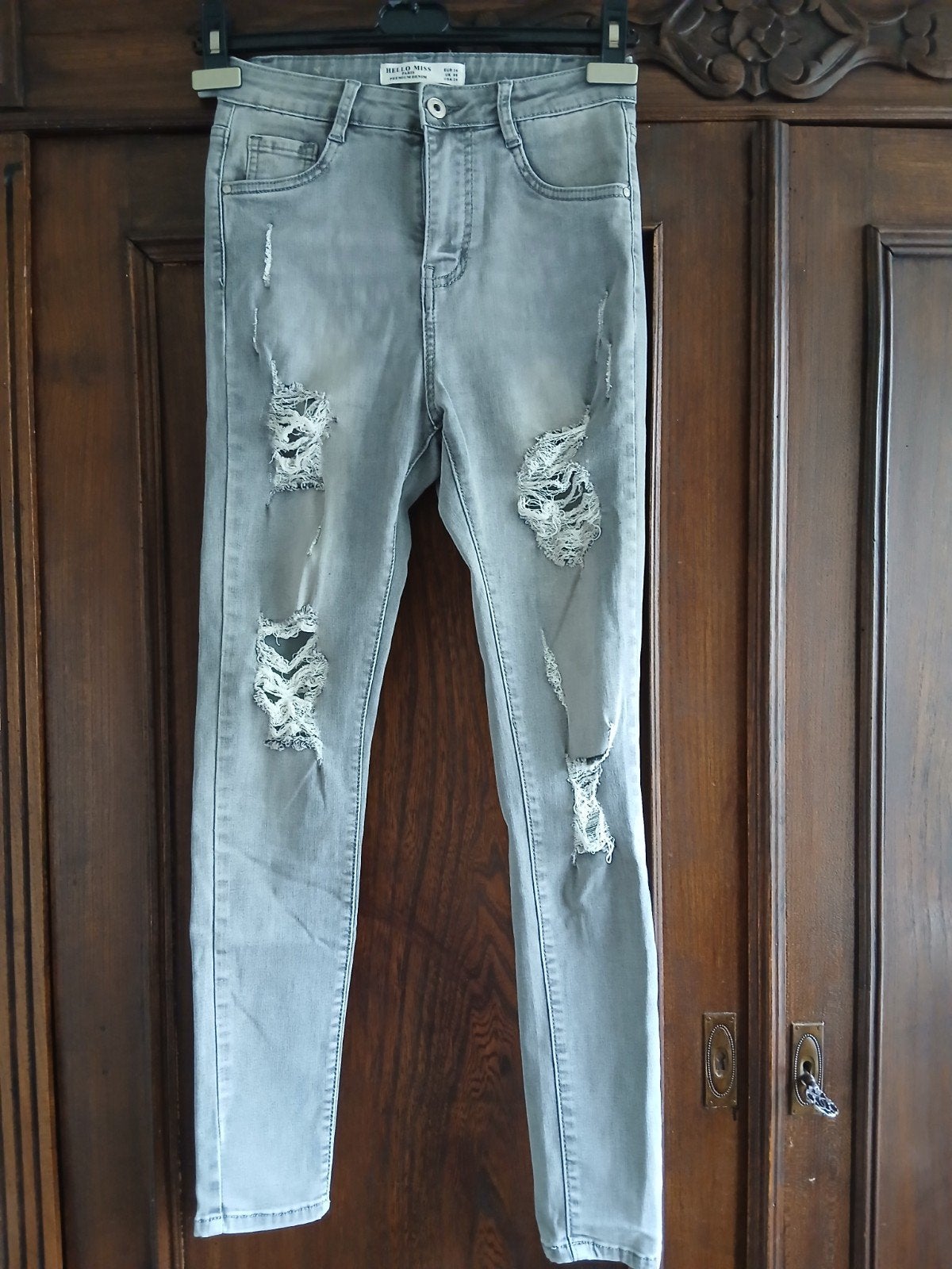 dames jeansbroek merk Hello Miss, Kleding | Dames, Blauw, Hello Miss., Ophalen of Verzenden, Zo goed als nieuw