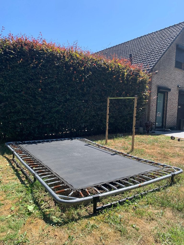 Exit Trampoline (2x3m), Kinderen en Baby's, Speelgoed | Buiten | Trampolines, Ophalen, Gebruikt