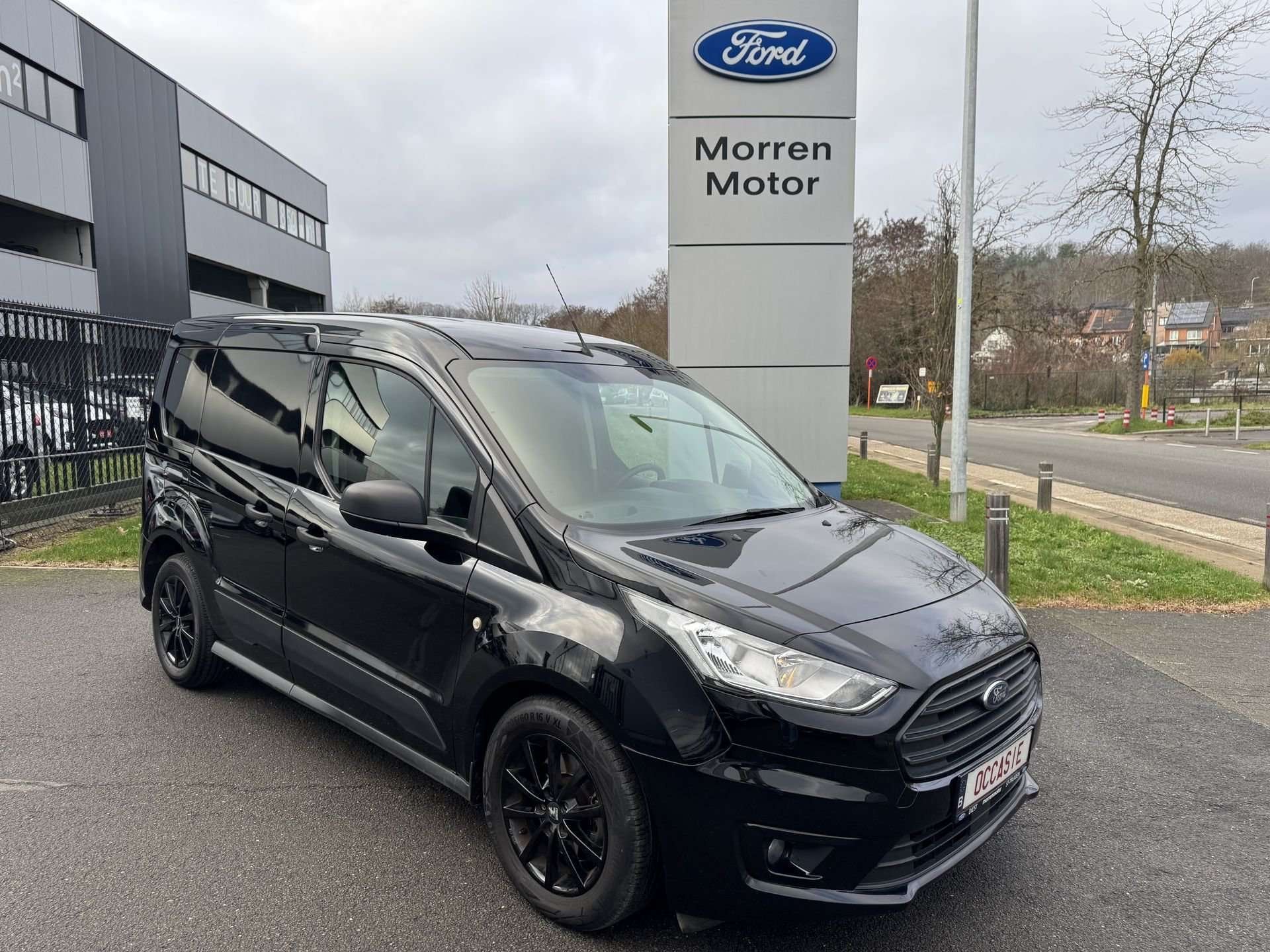 Ford Transit Connect Transit Connect L1 Trend *25652 OC0609, Auto's, Zwart, 55 kW, Transit, Te koop
