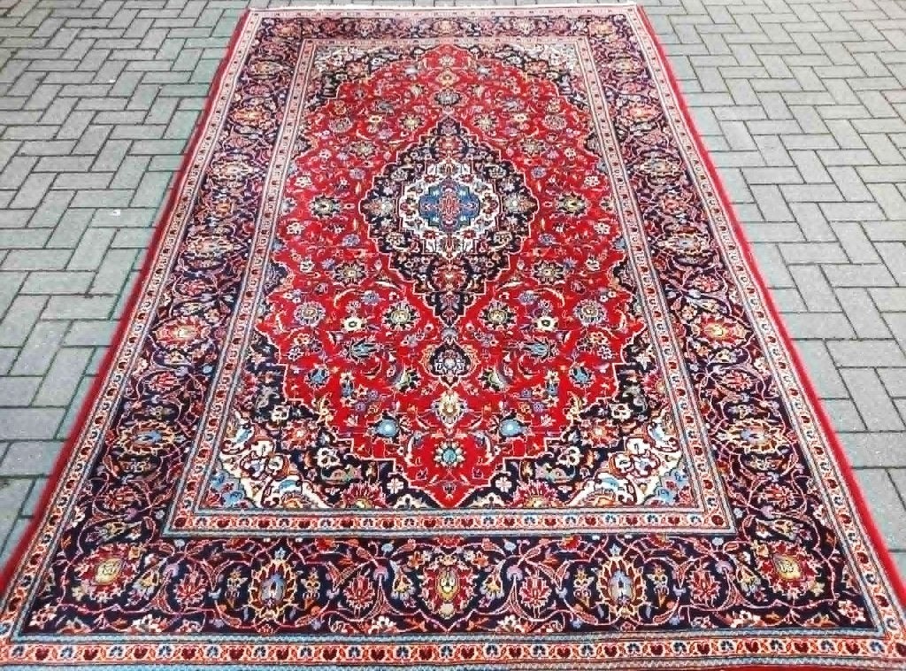 Prachtige handgeknoopt tapijt Uit IRAN (Kashan) 320 x 200 cm, Ophalen, Klassiek, 150 tot 200 cm, 200 cm of meer