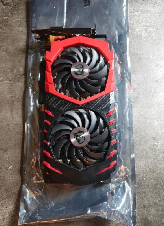 Nvidia MSI GeForce GTX 1060 Gaming X edition 6GB gpu, Computers en Software, Videokaarten, Zo goed als nieuw, Nvidia, GDDR5, HDMI