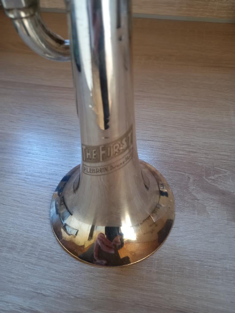 trompet, Muziek en Instrumenten, Ophalen, Met koffer