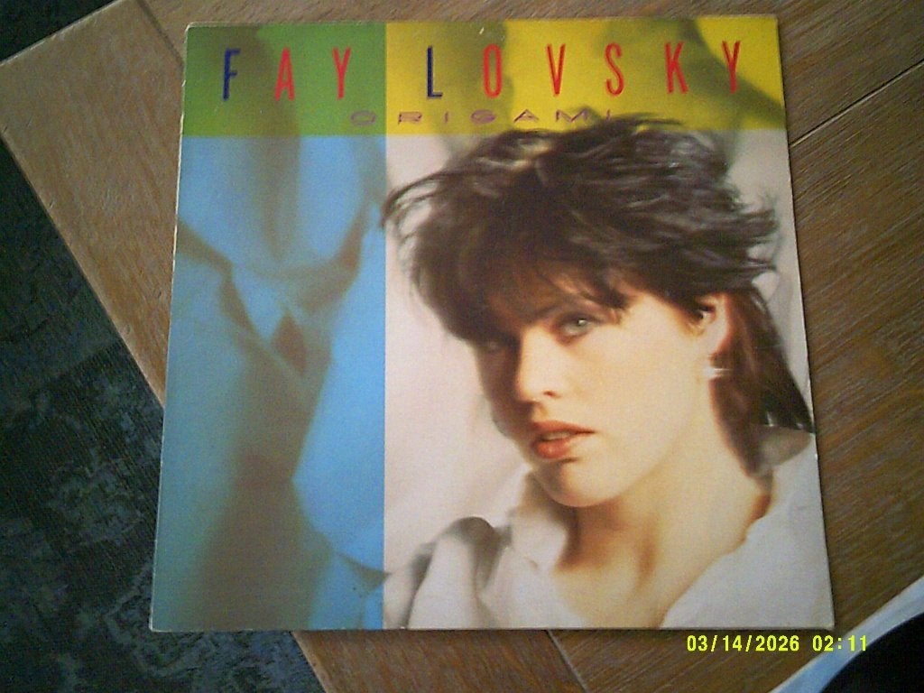 Fay Lovsky – Origami Vinyl lp 1983 ZGST., LP, New wave, Zo goed als nieuw, 12 inch