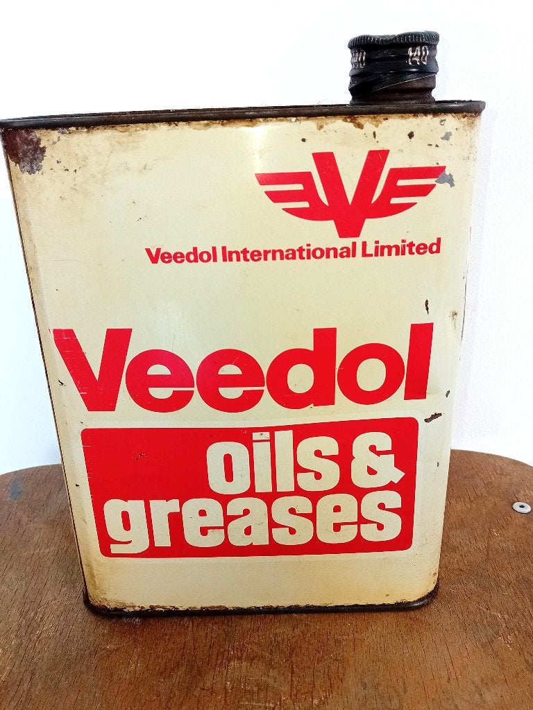 Mooi olieblik Veedol Oils & Greases, Verzamelen, Ophalen of Verzenden, Gebruikt