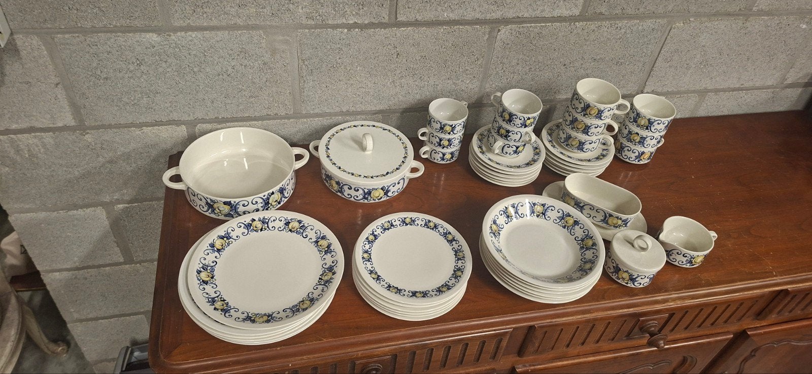 villeroy en boch servies cadiz, Ophalen