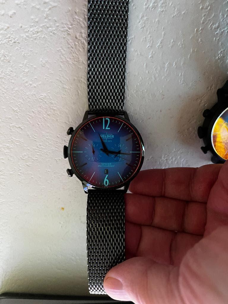 2 x Welder horloges, Montre-bracelet, Autres marques, Enlèvement, Acier