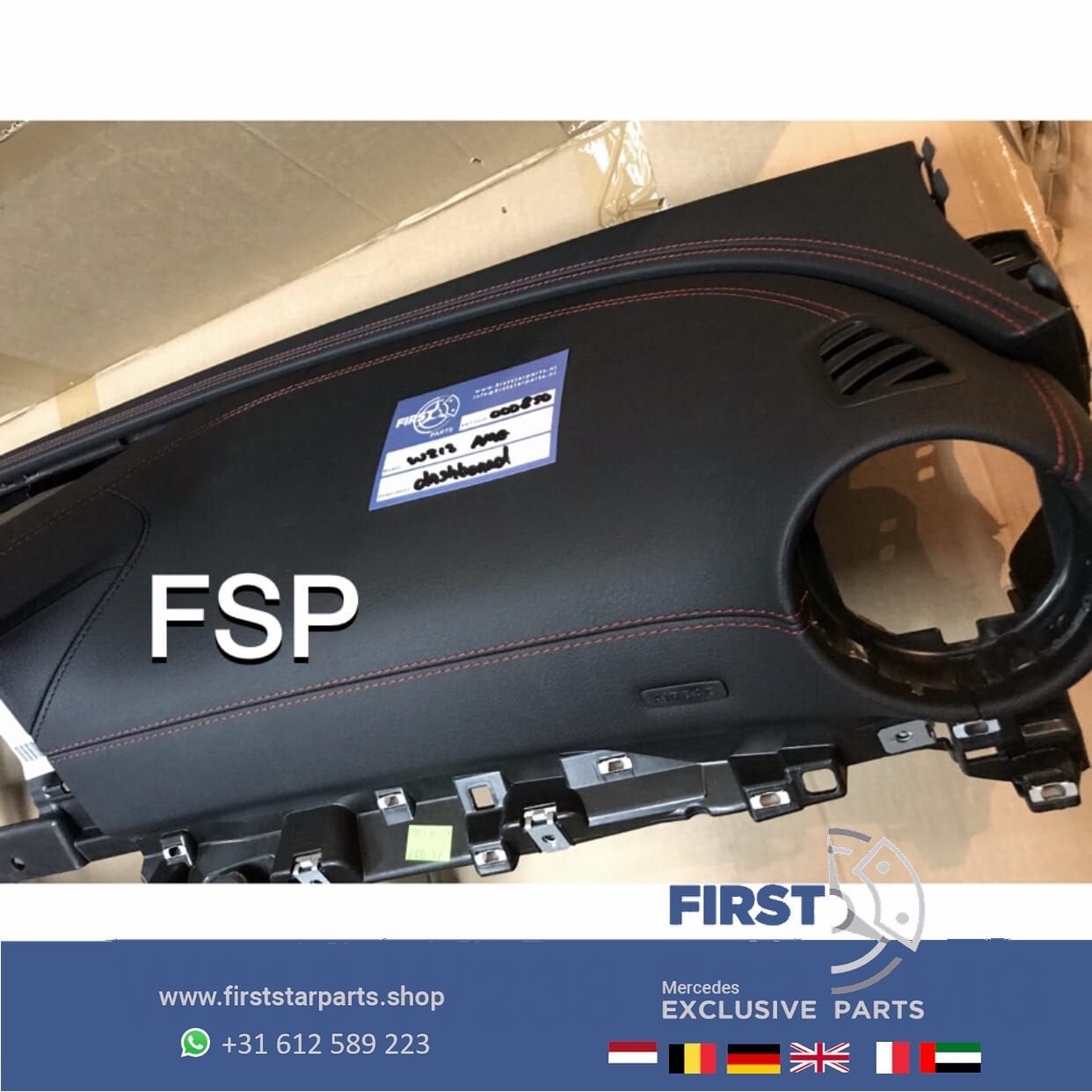 W213 C238 E KLASSE FACELIFT AMG DASHBOARD AIRBAGSET originee, Utilisé, -, -, Enlèvement ou Envoi