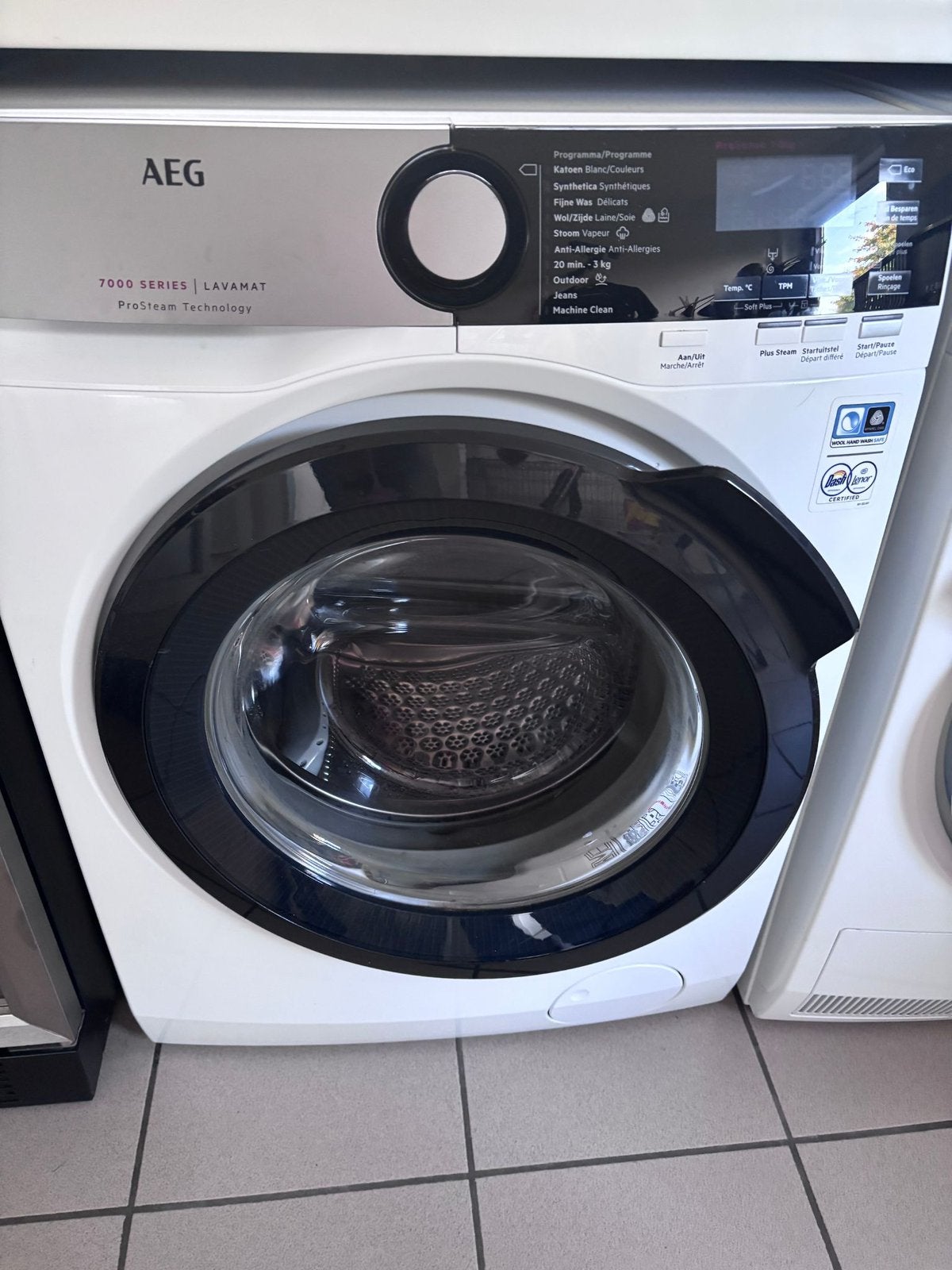 Lave-linge AEG 7000 A+++, 1200 à 1600 tours, Chargeur frontal, Enlèvement, Utilisé