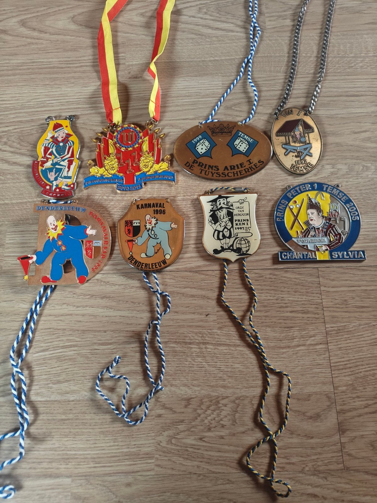 carnaval medailles, Ophalen of Verzenden