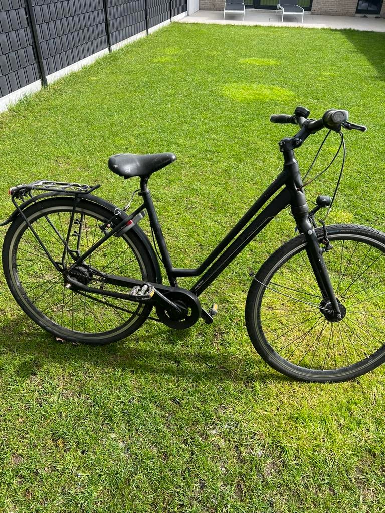 Zwarte koga fiets, Vélos & Vélomoteurs, Vélos | Femmes | Vélos de sport & de randonnée, 26 pouces, Moins de 10 vitesses, Enlèvement