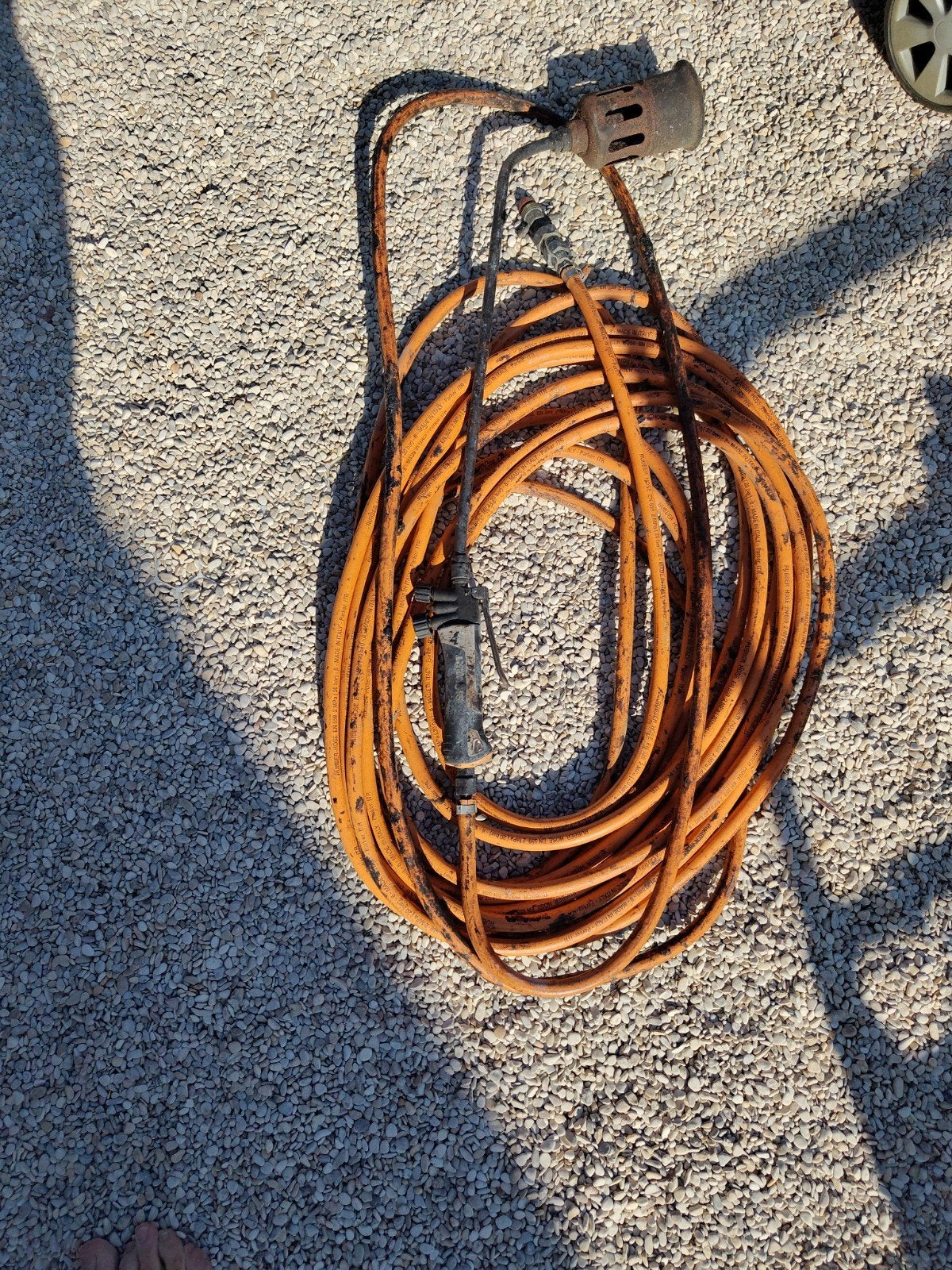 Roofing brander met 10 meter slang, Doe-het-zelf en Bouw, Ophalen