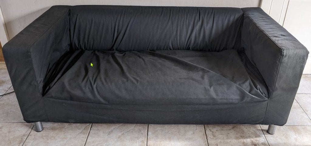 Ikea Klippan driezit, 150 à 200 cm, Enlèvement, Utilisé, Trois personnes
