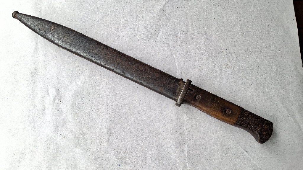 Baïonnette allemande Mauser 98k - bon état, Enlèvement ou Envoi