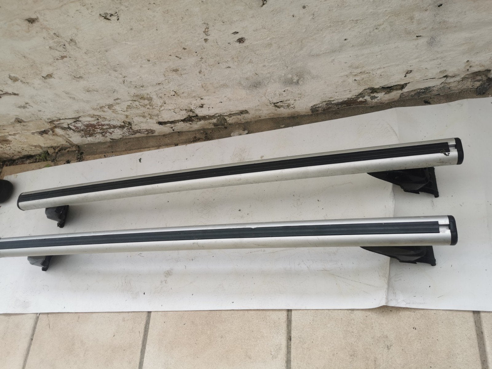 2 Barres de toit universelle  et porte vélo toit de voiture, Autos : Divers, Porte-bagages