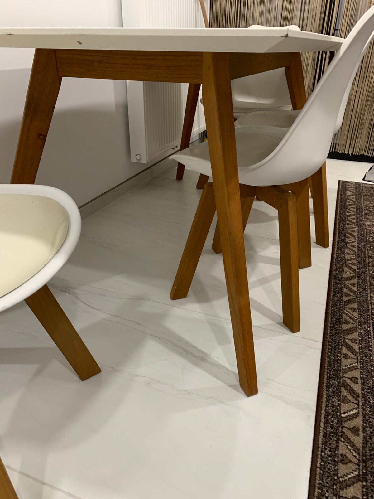 Tafel met 6 stoelen, Maison & Meubles, 150 à 200 cm, Cinq personnes ou plus, Mooi, Enlèvement