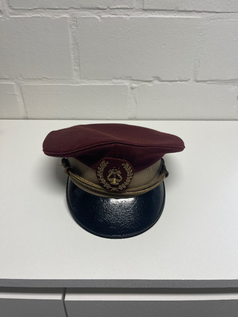 Vintage militaire muziekkorps pet muziek korps kepi, Ophalen