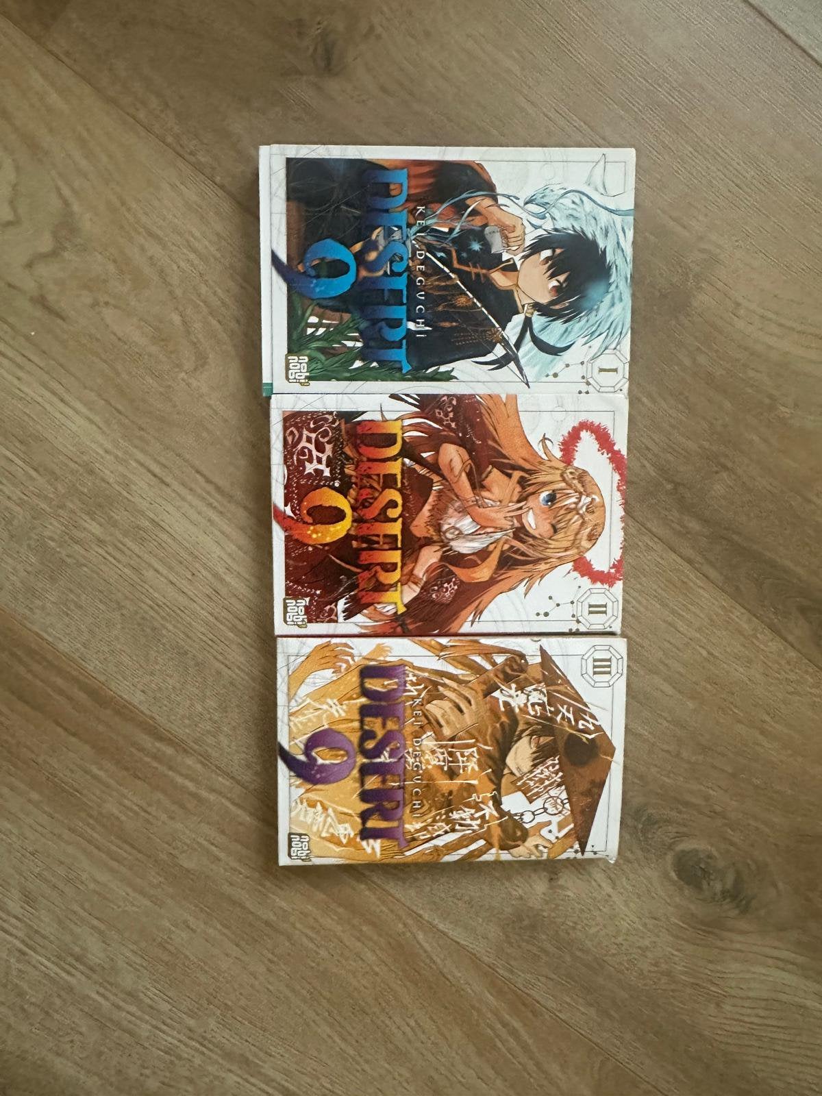 Desert 9 manga, Enlèvement, Belgique, Série