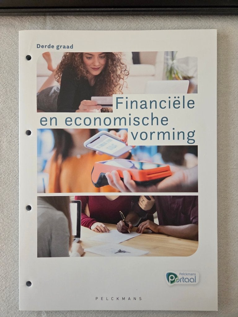 Financiële en economische vorming 3de graad, Boeken, ASO, Economie, Nieuw, Ophalen of Verzenden